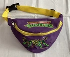 Vintage 1989 TMNT Fanny Pack Teenage Mutant Ninja Turtles Bag Belt Mirage