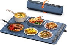 iTRUSOU Electric Warming Tray - Full Surface Heating Rollable PortableSilicone H