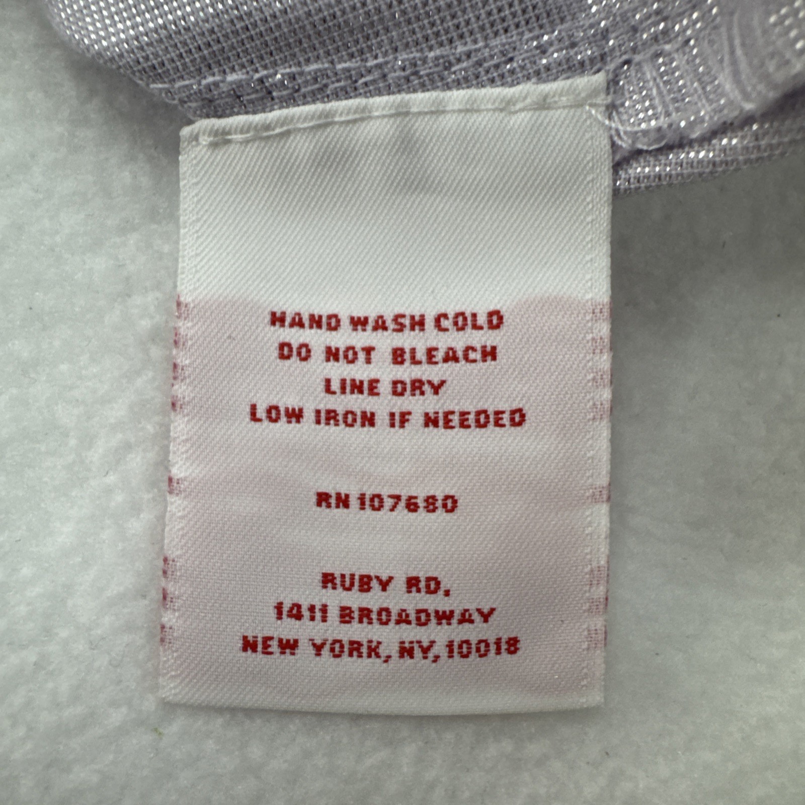 Ruby Rd.  button Down Shirt, Silver Lavender Colo… - image 10