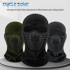 Winter Thermal Motorcycle Mask Windproof Balaclava Cap Face Cover Fleece for Ski