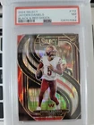 2024 Panini Select - Premier Level Jayden Daniels #112 Black & Red Shock...