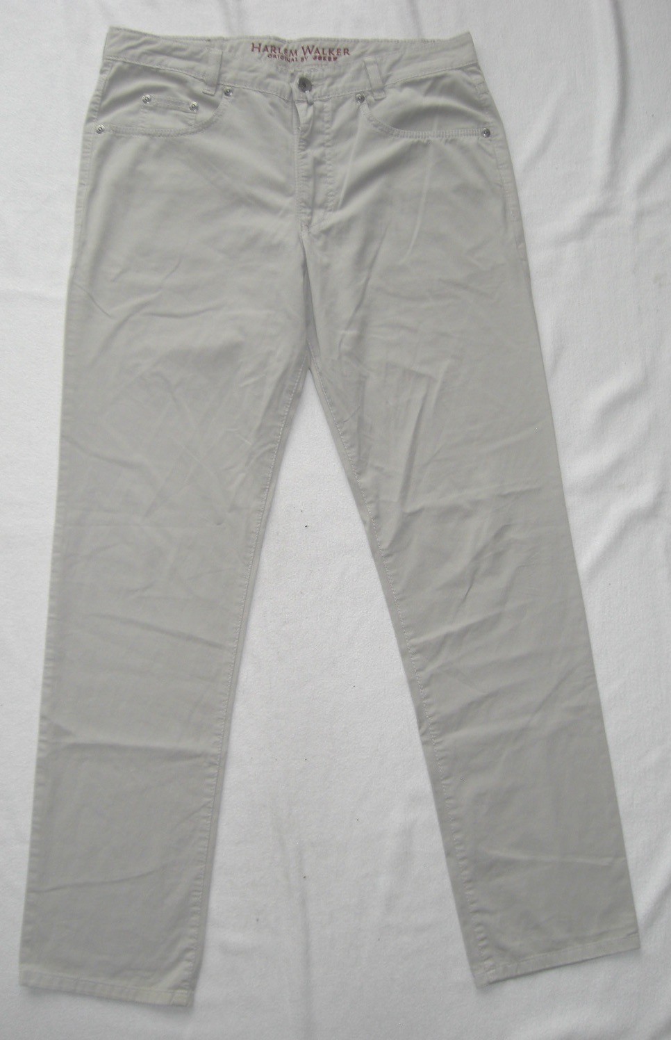 Joker Pantalones De Verano Para Hombre W36 L34 Harlem Walker 36-34 Como Nuevo