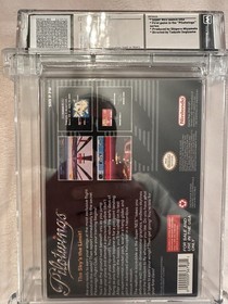 Pilotwings Super Nintendo Display Only Box Graded 9.4 Wata