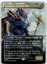 Hashaton, Scarab's Fist (Borderless) #1 (Foil) (NM) Aetherdrift DRC Magic MTG