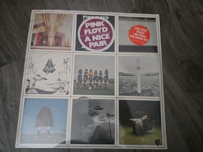 1973 Pink Floyd A Nice Pair Vinyl Record Cut Out Promotional Sealed Vtg