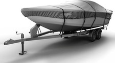 Universal Boat Cover, Waterproof Marine-Grade Cover for 20'-22' L  up to 106" W
