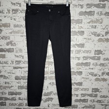 Prana Briann Pants Womens 8 Black Stretch Zion Fabric Hiking Mid Rise Skinny Leg