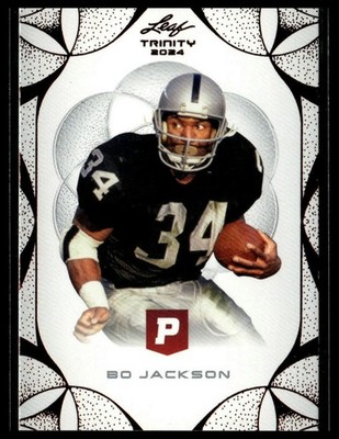 2024 Leaf Trinity Pristine Football #10 Bo Jackson Bronze