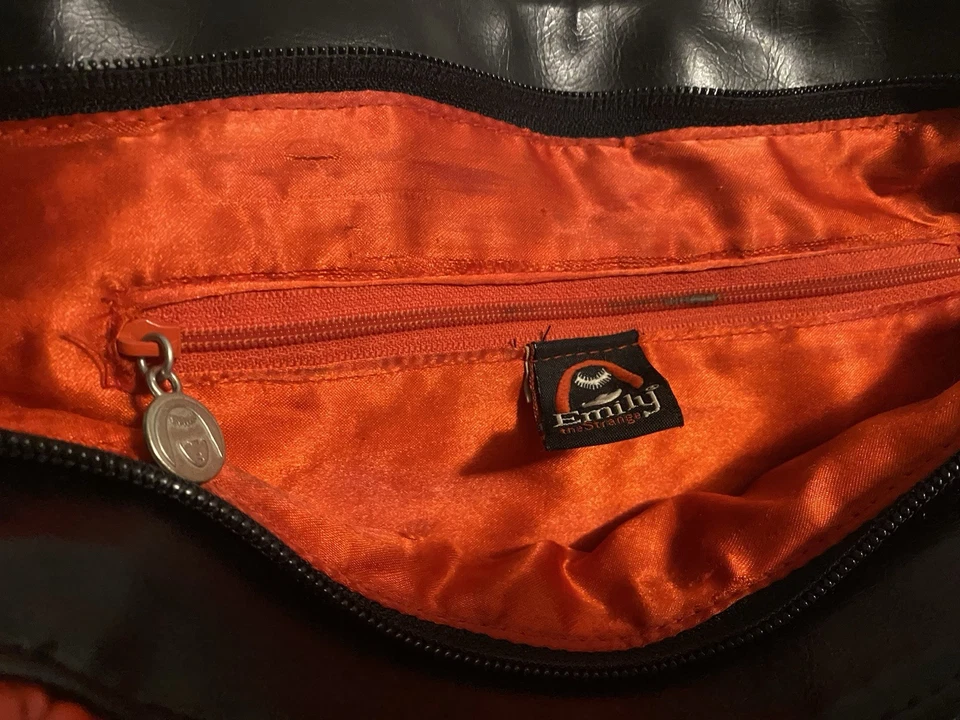 Emily The Strange Bag Womens Black Cat Goth y2k - Image 4 of 4