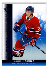 2022-23 Upper Deck SP Rookie Authentics Blue Kaiden Guhle #111 Montreal