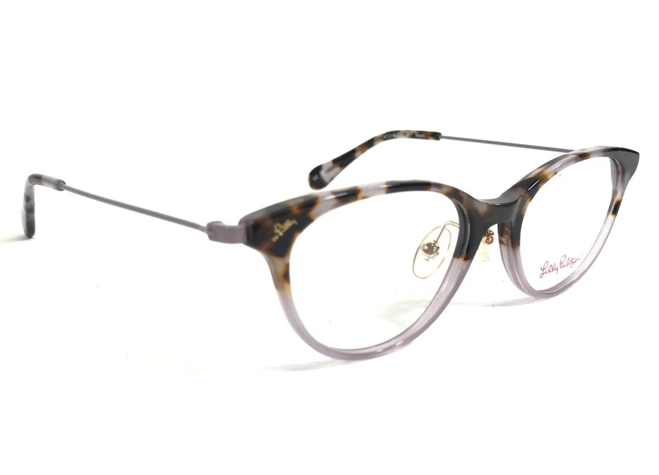 Monturas de gafas para niños Lilly Pulitzer Neeli BT púrpura ojo de gato tortuga 47-16-130 Foto 2 de 4