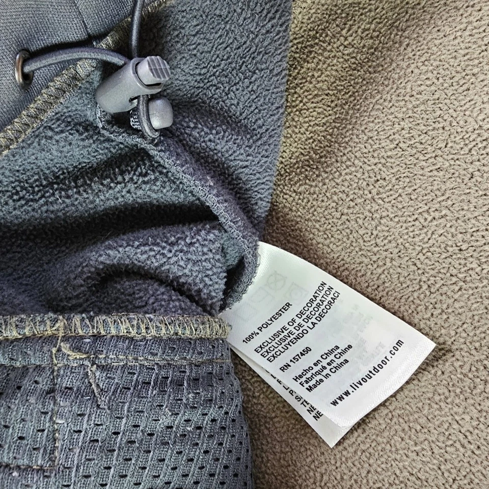 Liv Outdoor Jacket Mens Large Active Fleece Lined Quick Dry Moisture Wicking - Image 4 of 4