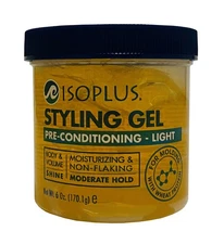 Isoplus Styling Gel - 6 oz - Pre Conditioning Light