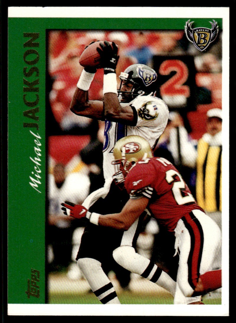 1997 Topps Michael Jackson Baltimore Ravens #253 24102