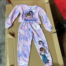 Bruno Disney pink tie dye tracksuit