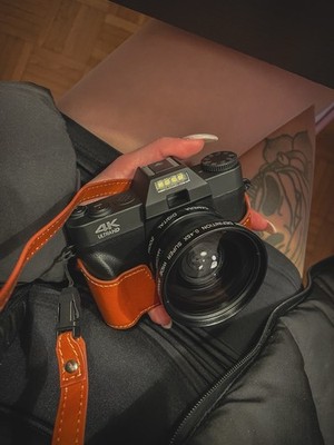 Digital Camera 4K Ultra HD mit Objektiv + Zubehör | 16X Zoom