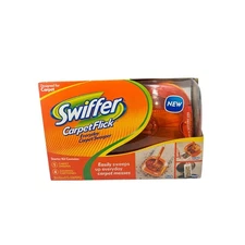 Swiffer CarpetFlick Carpet Sweeper Starter Kit 2005 Vintage New HTF