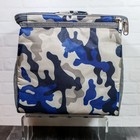 FlowFly Insulated Soft Lunch/Thermal Bag Mini Cooler in Fun Blue Camo — photo 3