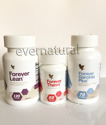 Forever Therm, Lean, Garcinia. Weight Loss supplements. KOSHER / HALAL 