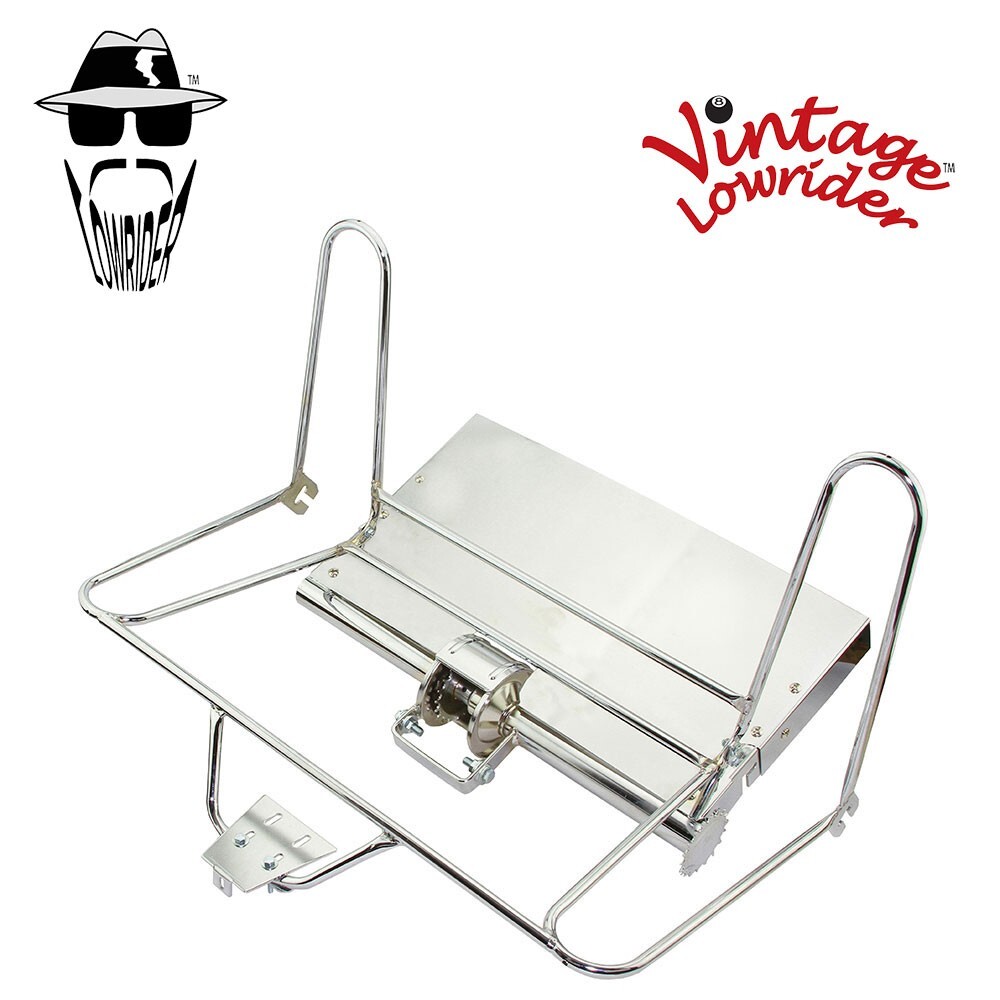 VINTAGE LOWRIDER 26" TRlCYCLE TRlKE CONVERSION KlT CHROME 3 WHEELS BlKE W/ PLATE