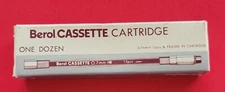 12 Vintage Berol Cassette Lead Pencil Refills 0.7mm HB Japan
