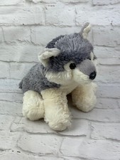 Aurora Destination Nation 10" Husky Wolf Dog Stuffed Animal Plush