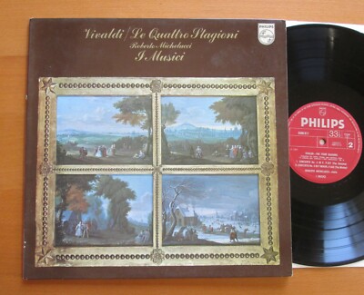 SAL 6500 017 Vivaldi Le Quattro Stagioni Michelucci I Musici NM Philips Stereo
