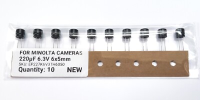 Minolta Capacitor (10PCs) Replacement X-Series X700 X570 X500 X370