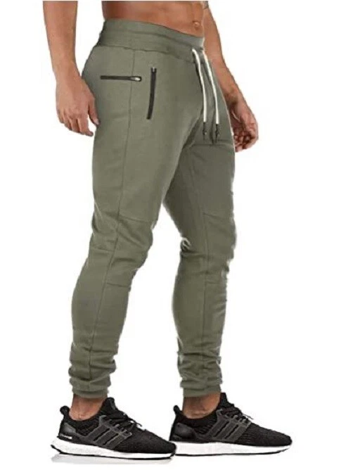 NEW FASKUNOIE Men s Jogger Pants Gym Athletic Slim Fit Sweatpants