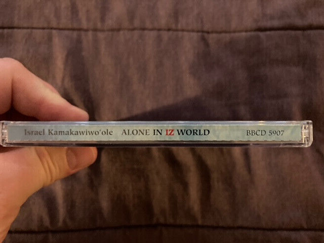 ALONE IN IZ WORLD 2001 Audio CD By Israel IZ Kamakawiwo'ole