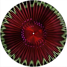 Slipmat Slip Mat Pad Felt for any 12" Turntable LP DJ Record Player EXPLOSIVE 13