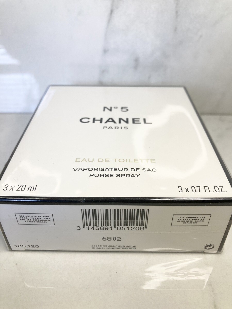 chanel no 5 travel size 20x3 ML Edt Sp | eBay