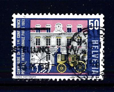 SWITZERLAND - SWITZERLAND - 1963 - Prop. Series - 100th of the First Conference. post.
