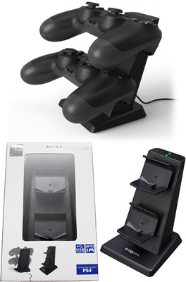 Playstation 4 Dual Charger Ladestation Ladegerät USB bis zu 2 Controller PS4