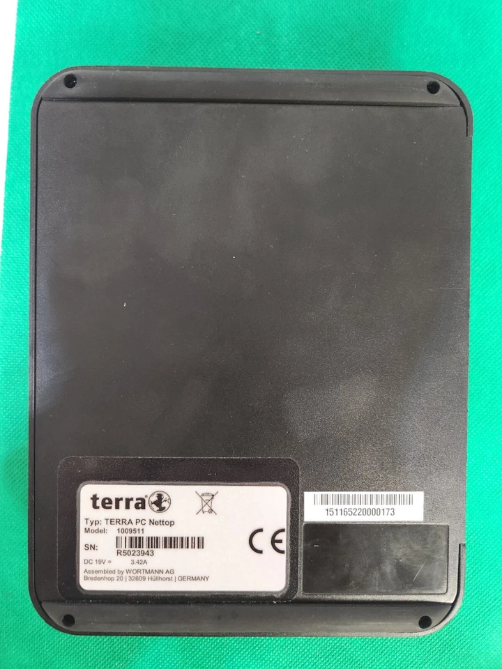 Wortmann Terra Nettop Mini PC Intel Celaron i3205U Win 10 Pro 8 GB 128 GB SSD - Bild 2 von 4