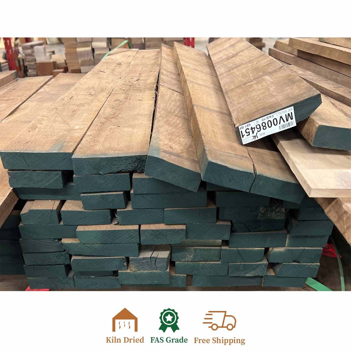 100 BOARD FEET KILN DRIED 8/4 PADAUK LUMBER WOOD FAS GRADE