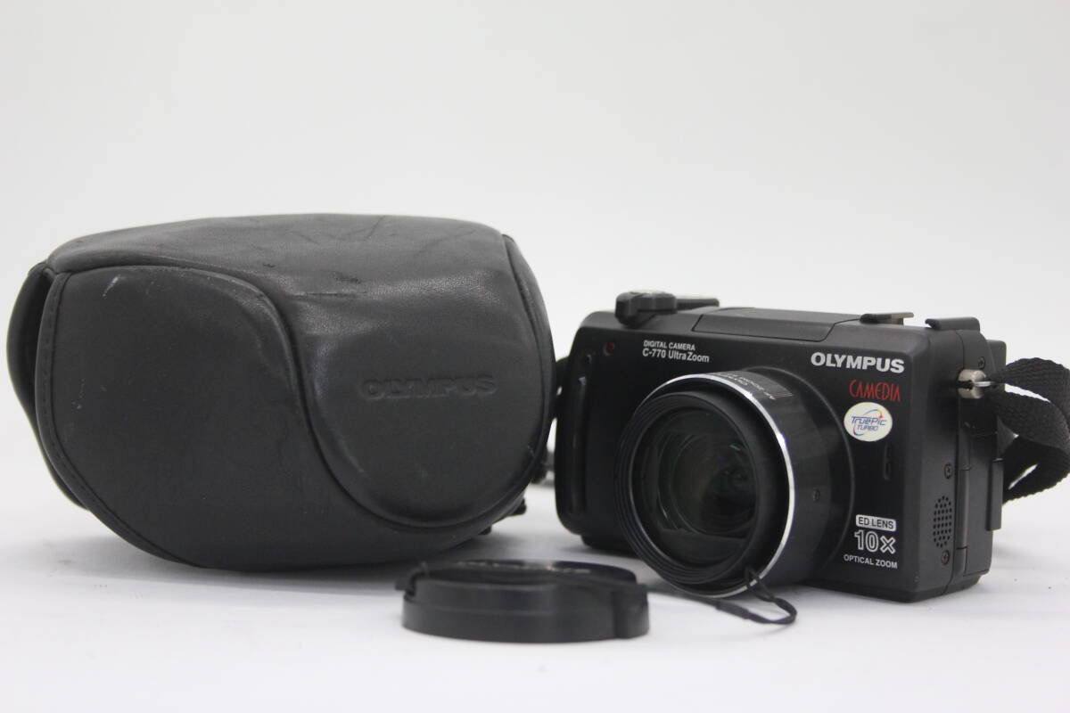 Olympus CAMEDIA C-770 Ultra Zoom10xケース付き Olympus Camdia C-770 Ultra Zoom10X Compact Digital Camera