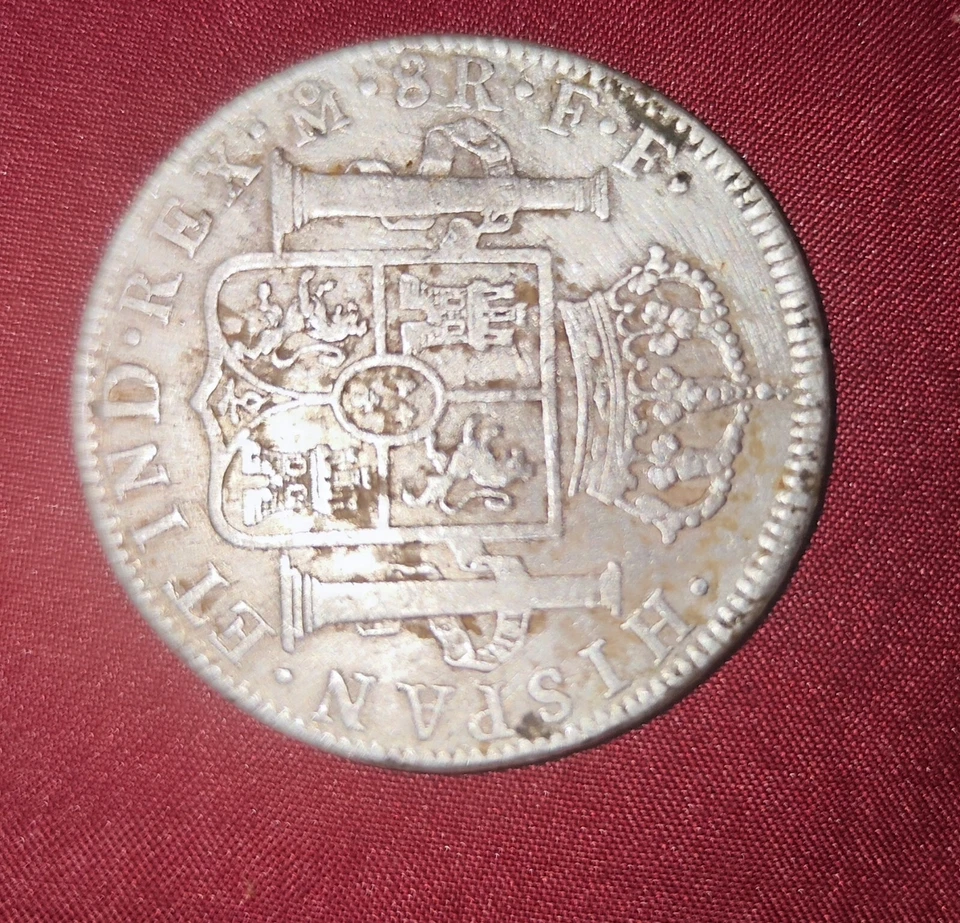 Carolus iii coin 1778 8R FF Mexico - Image 3 of 4