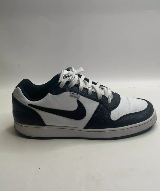 nike ebernon black and white