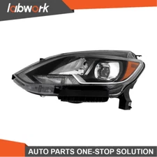Labwork Headlight For Nissan Sentra 2016-19 LED Black Housing Clear Lens Left LH