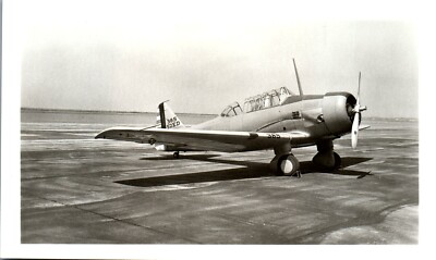 North American BT-9/BT-14 NJ Trainer Plane Photo (3 x 5)