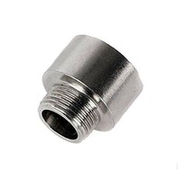 "Gewinde Reduziert Von 1/2\" Ig Auf 3/8\" Ag Messing Verchromt Fitting (Gewinde07)"