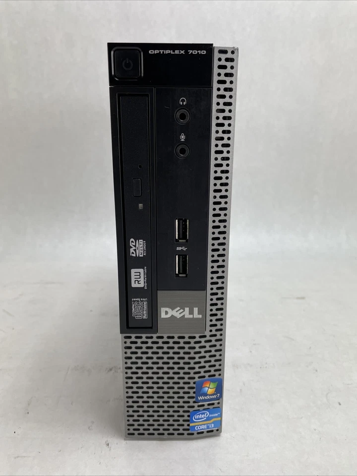 Dell Optiplex 7010 USFF Intel Core i3-3240 3.4GHz 4GB RAM No HDD No OS - Image 2 of 4