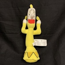 Retired Walt Disney Beauty and the Beast Lumiere Stuffed Animal Doll KG JD