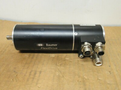 BAUMER FLEXIDRIVE 456600986 24V 24 V VOLT DC SERVO MOTOR W/ ENCODER 53C2PR62