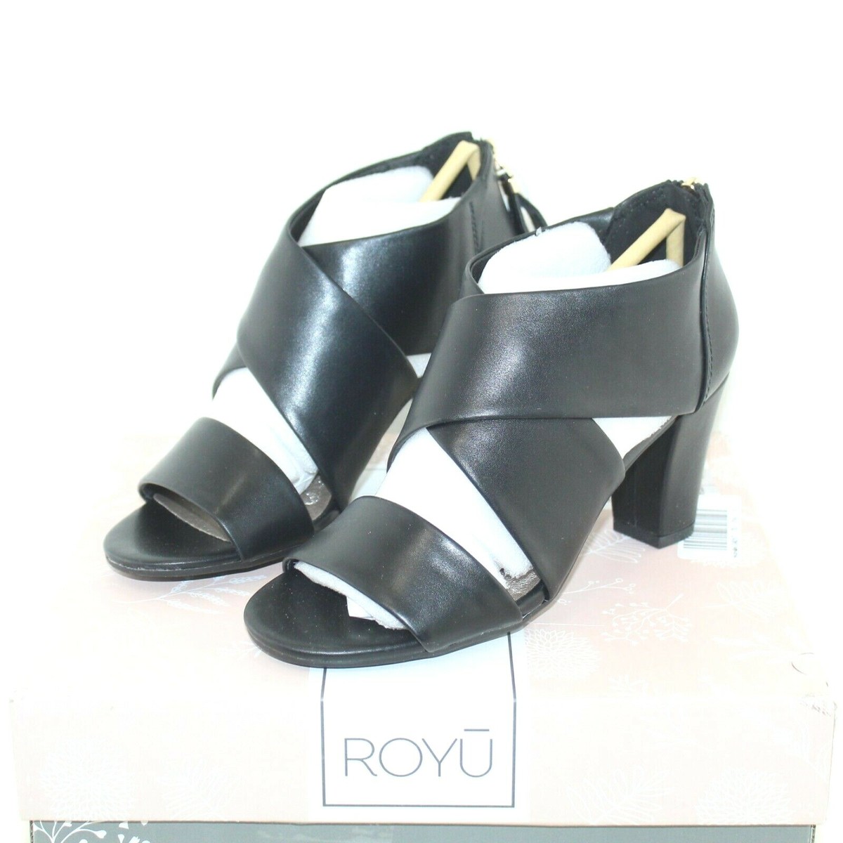 Riu /リウ Quilting ribbon back heel【ブラックL】 Riu /リウ Quilting ribbon back heel【ブラックL】