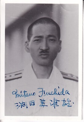 Mitsuo Fuchida - Japanische Marine - ''Pearl Harbor'' - Foto - original signiert