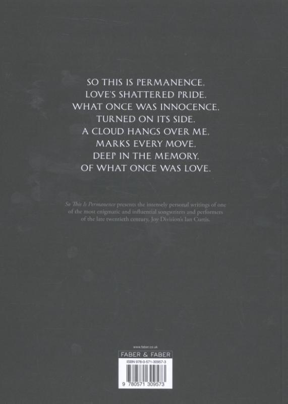Thumbnail - Ian Curtis | So This Is Permanence | Taschenbuch | Englisch (2015) |