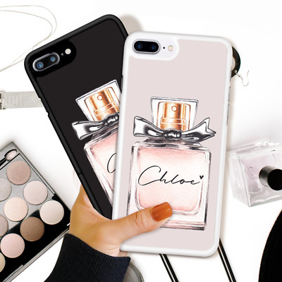 Personalisierte Hülle für iPhone 12 Pro Max 11 XR 7 8 Parfum Flakon Cover für Mädchen