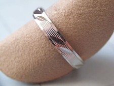 Freundschaftsring Silber Diamantschliff, Vorsteckring 3 mm Silber Gr. 54